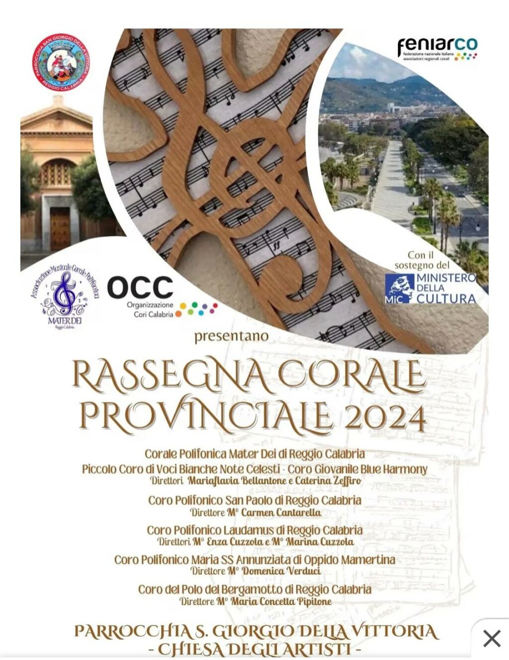 rassegna corale provinciale Reggio Calabria